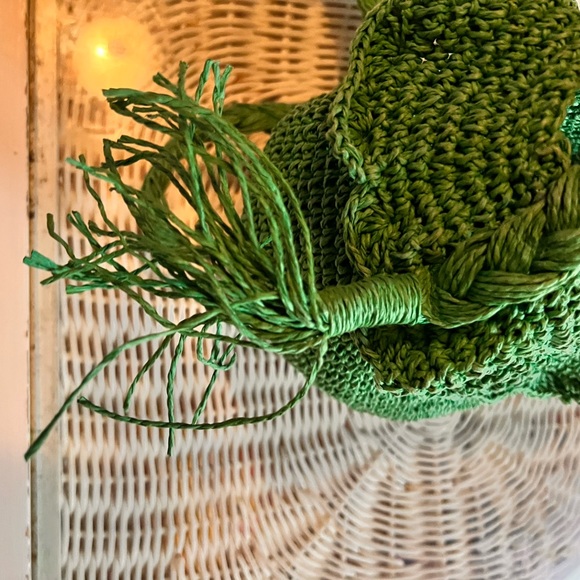 Rhode x target green woven bag good condition - Picture 6 of 8